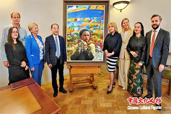 韩玉臣两幅油画作品被俄罗斯国家博物馆收藏